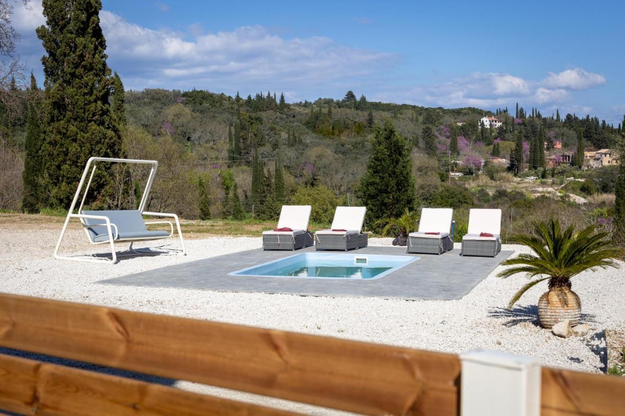 Nightingale Villa & Suites Corfu Gazatika Bagian luar foto