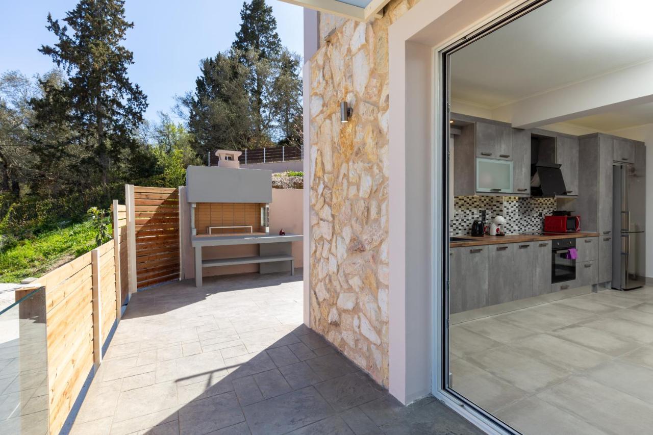 Nightingale Villa & Suites Corfu Gazatika Bagian luar foto