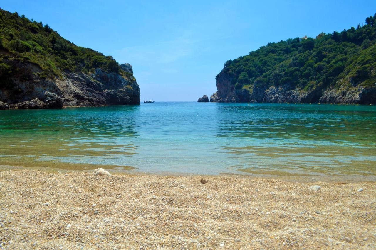 Nightingale Villa & Suites Corfu Gazatika Bagian luar foto