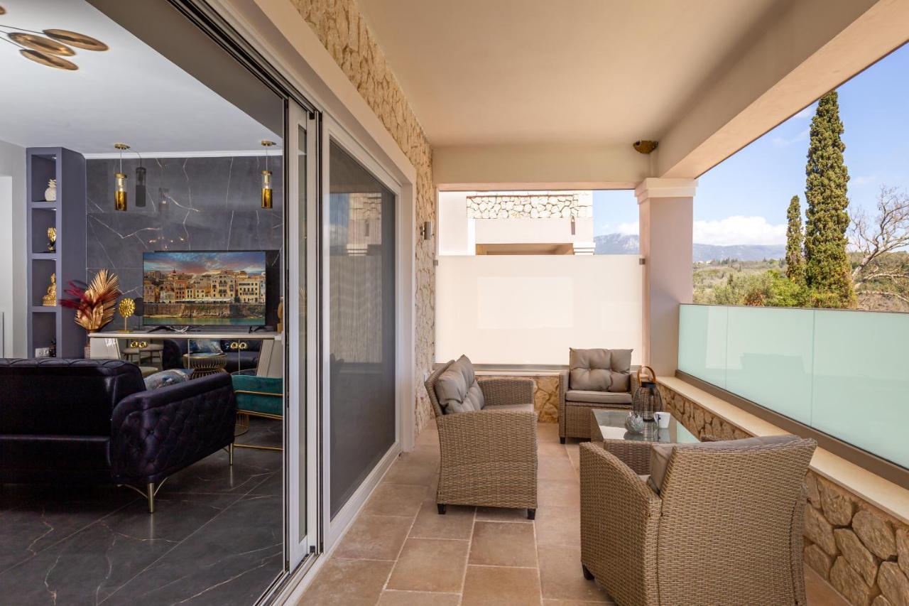 Nightingale Villa & Suites Corfu Gazatika Bagian luar foto