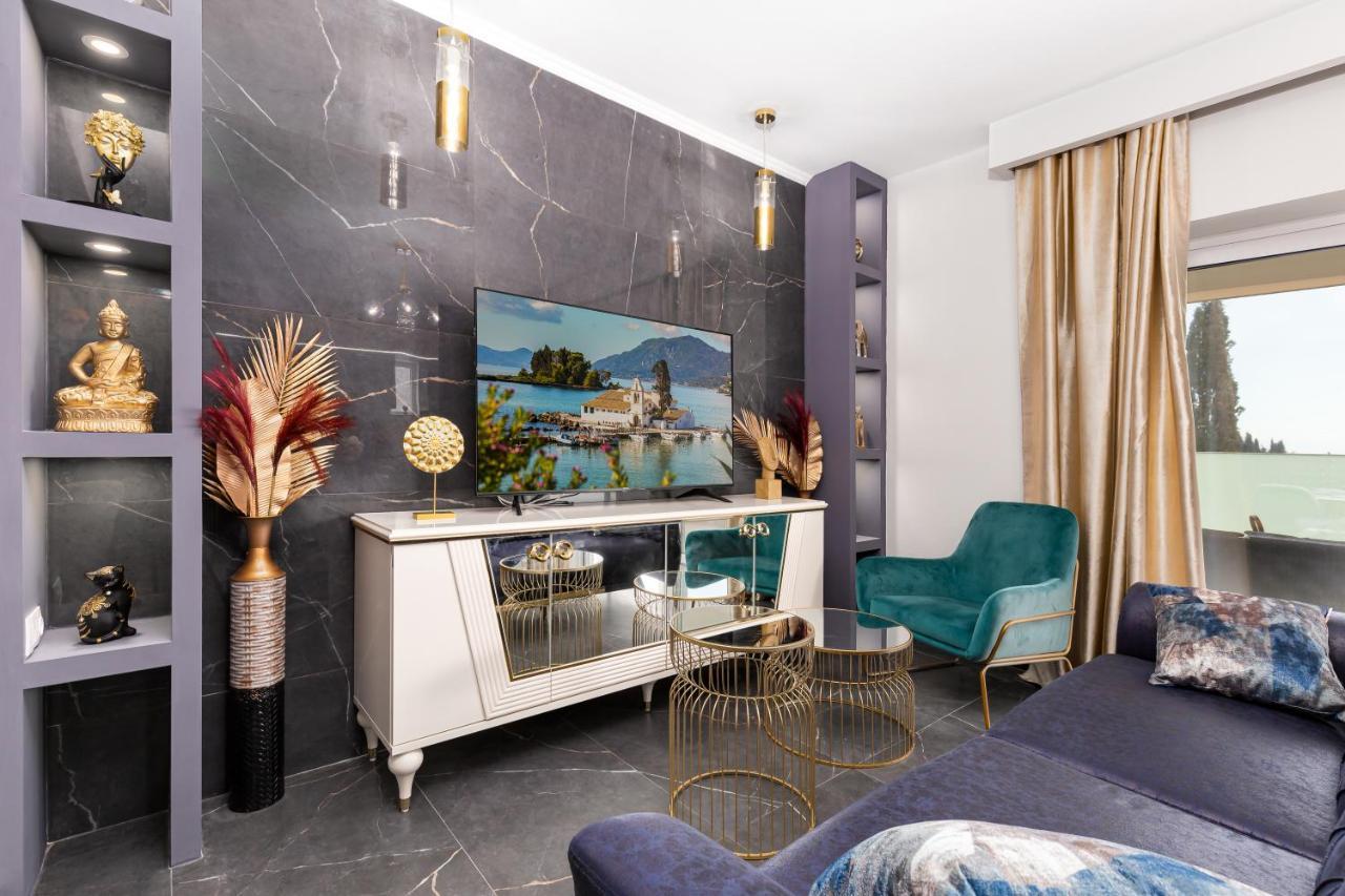Nightingale Villa & Suites Corfu Gazatika Bagian luar foto