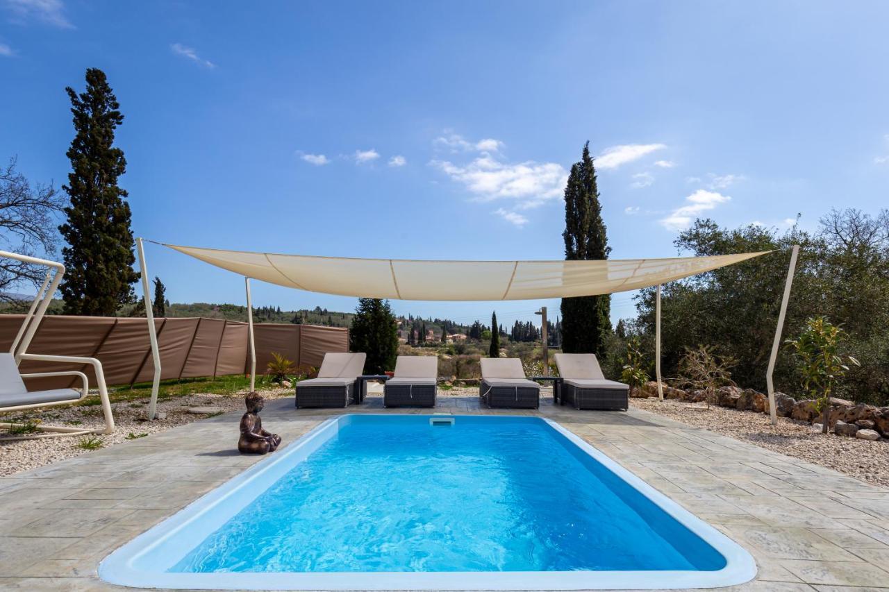 Nightingale Villa & Suites Corfu Gazatika Bagian luar foto