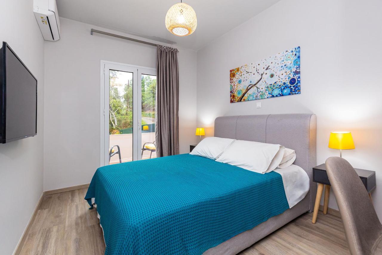 Nightingale Villa & Suites Corfu Gazatika Bagian luar foto